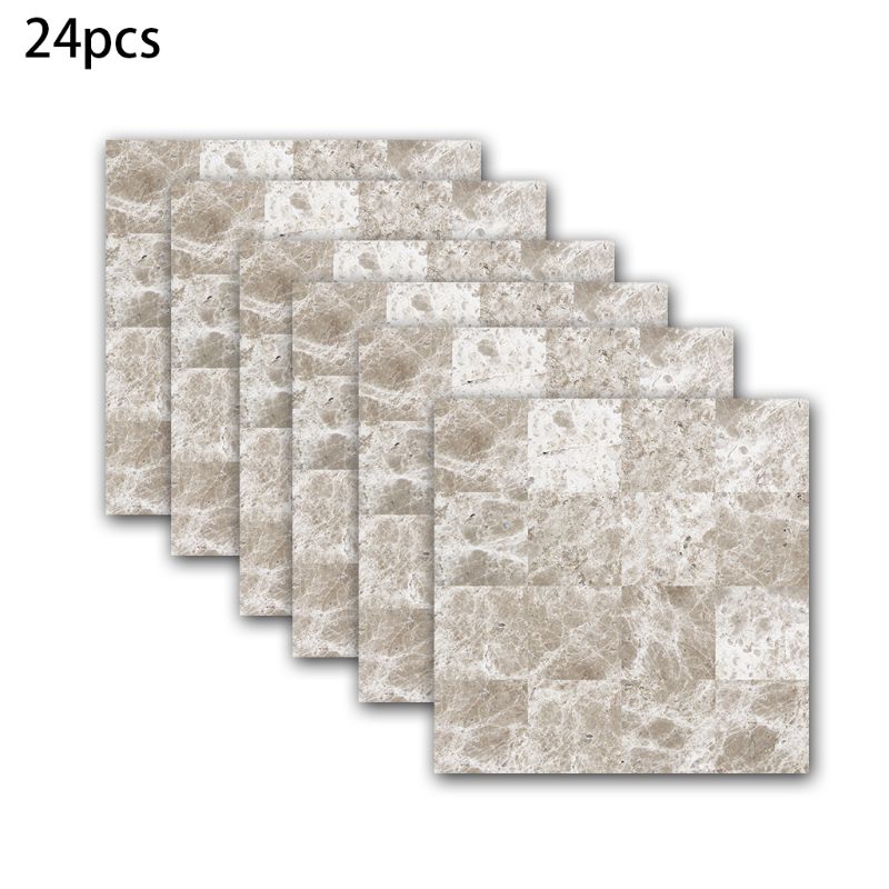 24pcs / set Ceramic Tile is Stuck Wall Stickers Self Adhesive DIY AF052: G