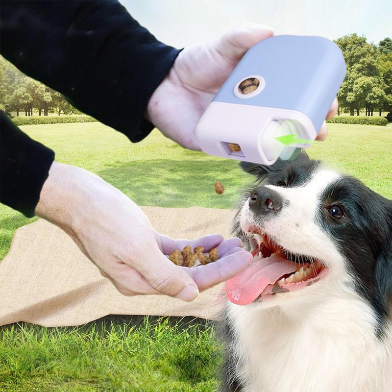 Contenedor de comida de viaje para perros, dispensador de comida para mascotas, contenedores de almacenamiento de alimentos portátiles para perros, gatos y perros