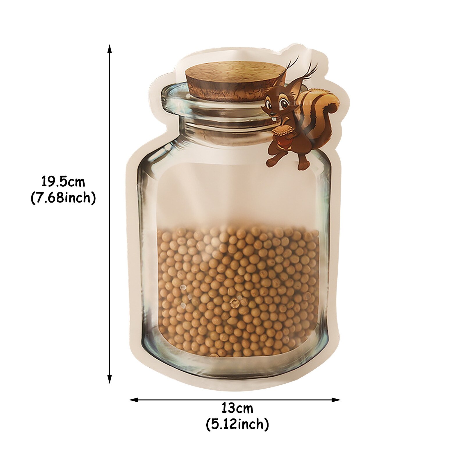 Bolsa sellada con cierre hermético para guardar aperitivos, bolsa de almacenamiento para conservar alimentos transparente, nevera reutilizable, contenedor de alimentos