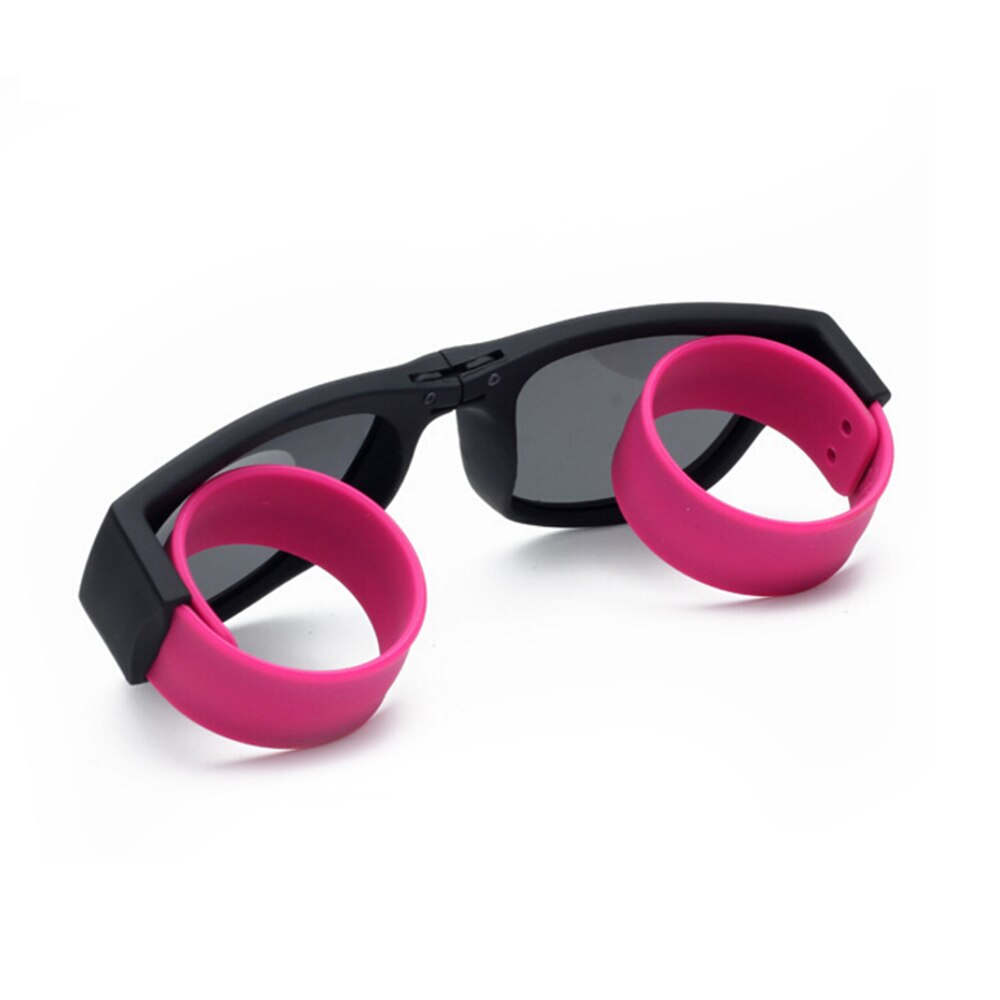 plegable hombres mujeres gafas de sol pulsera slapplable polarizadas gafas de senderismo