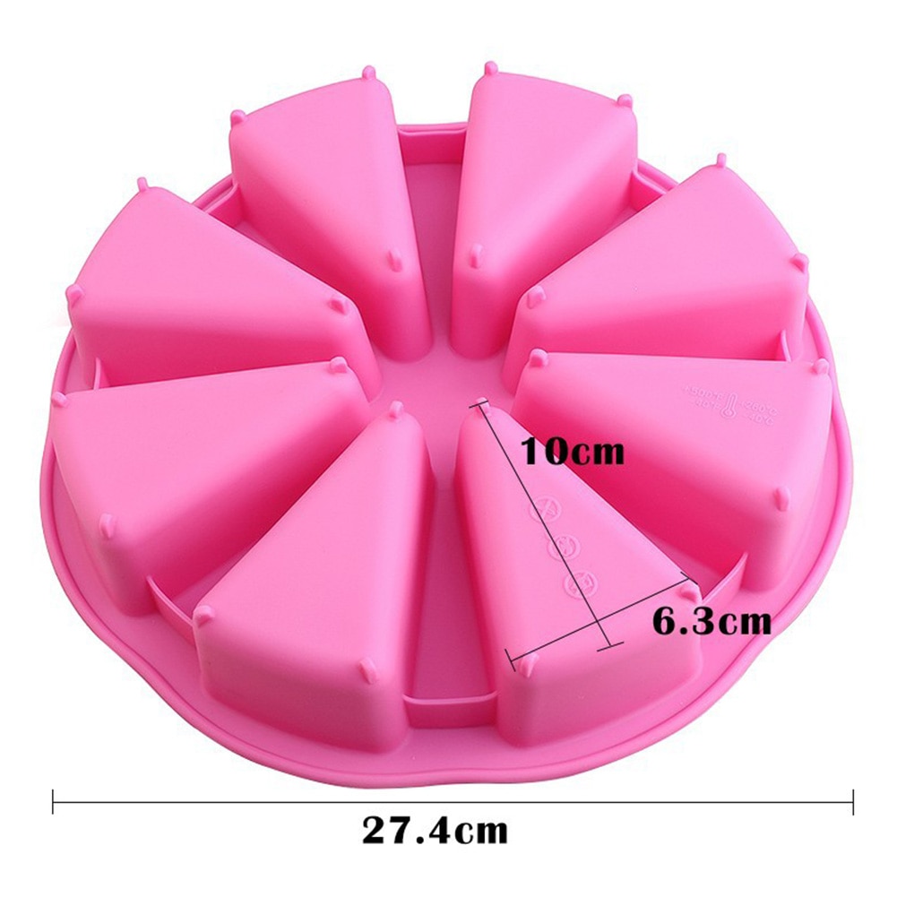 Cake Mold Silicone Sugarcraft Shaping Triangle Cak... – Grandado
