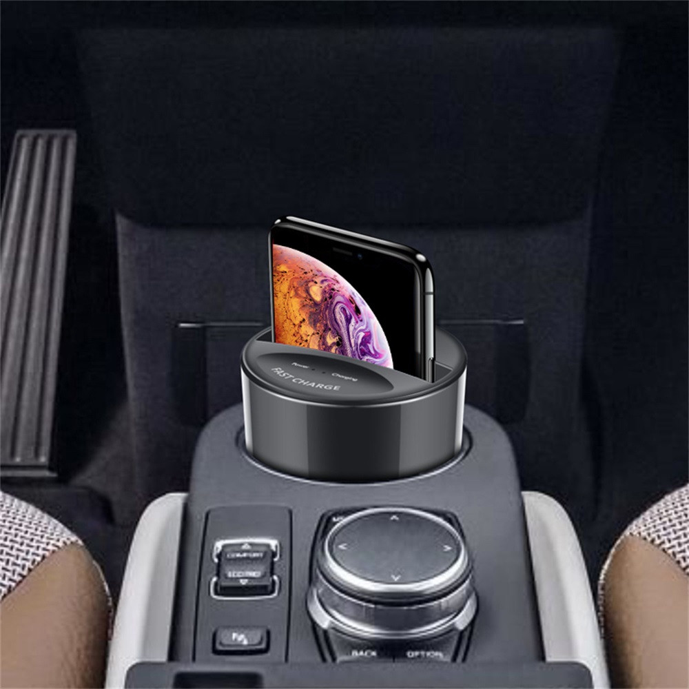 CARPRIE Auto Drahtlose schnelle Ladegerät tasse für iphone Lade halter Lade Stehen für Apple XS MAX/XR/X /8 PLUS für samsung note10/9