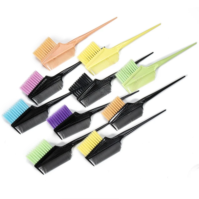 1 cepillo para teñir el cabello, cerdas suaves y elegantes, herramienta para teñir el cabello, cepillo para teñir el cabello, accesorios para cepillos de peluquero y salón DIY