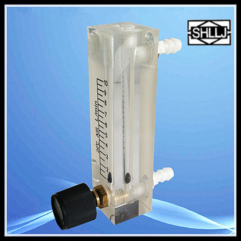 Air Zuurstof Gas Flow Meter Sensor Flowmeter Caudalimetro Teller Indicator O2 Oxigen Gas Meter Flow Apparaat Schakelaar LZQ-6 1-10L/min