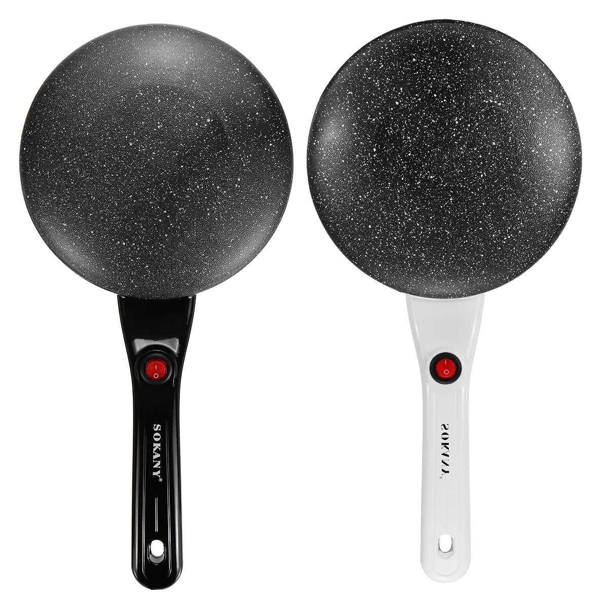 220V 650W Elektrische Crêpe Machine Pannenkoek Pan Non-stick Bakplaat Bakken Pan Cake Machine Keuken Koken pan Pie Koekenpan