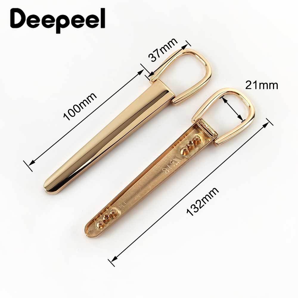 Hebillas de Metal para bolso, accesorio de para bolsos, hebilla decorativa, Conector de gancho, accesorios de Hardware DIY, 2/4 piezas