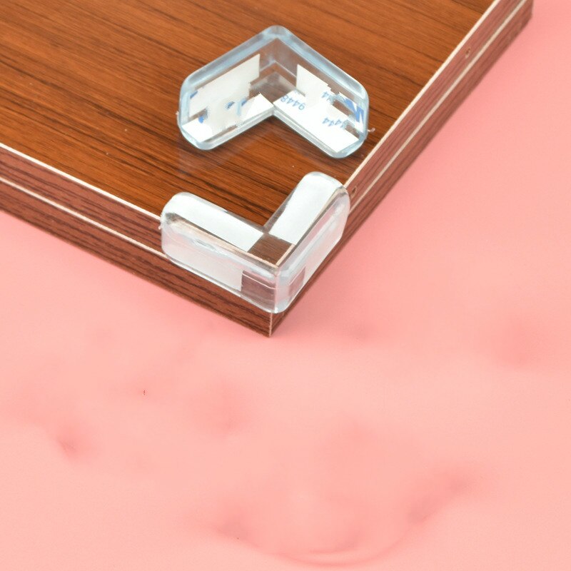 2/5Pcs Baby Safety Transparent PVC Protector Table Corner Furniture Protection Cover Children Anticollision Edge Corner Guard