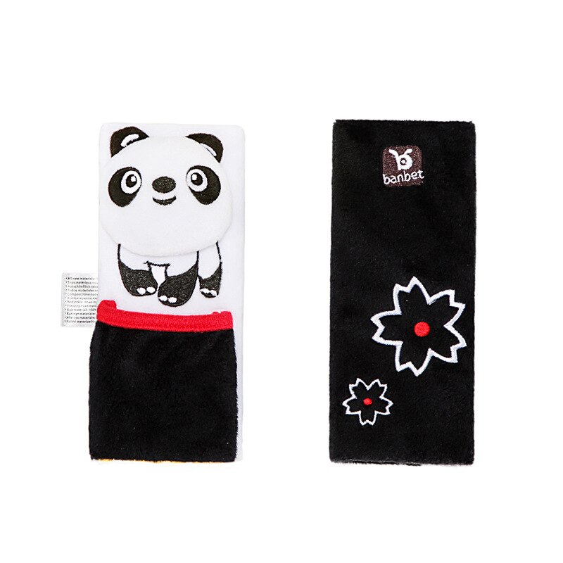 Cinturón de seguridad de hombro PAD Protector para carrito de bebé para cinturón de seguridad de coche Universal Yoyo Yoyaplus Babalo asiento Cybex Bebe Accesorios: panda