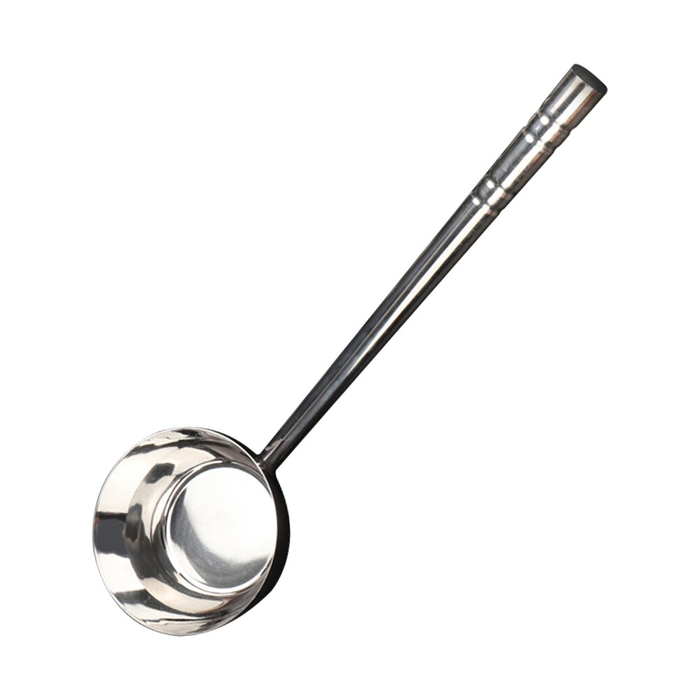 Stainless Steel Water Spoon Long Handle Ladle Water Scoop Kitchen Soup Ladle
