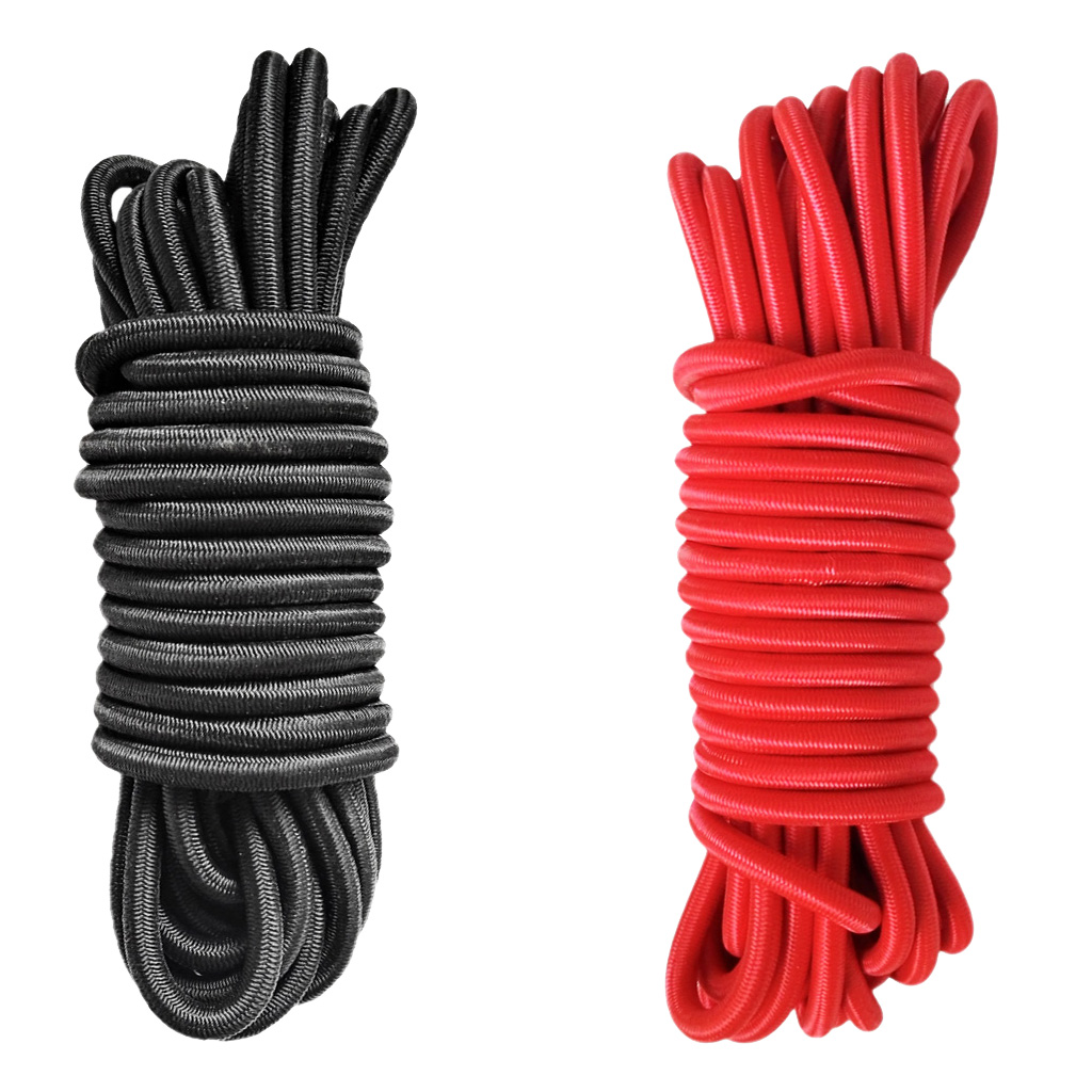 Outdoor 2 Pcs 4mm x 5 Meter Elastische Bungee Seil Schock Schnur Krawatte Unten Boot Anhänger für Camping Kajak marine Kanu Fischerboot