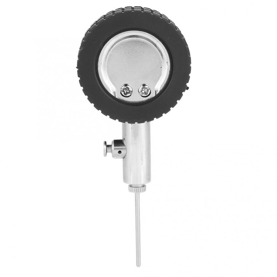 Balltrykk metall luftmåler i rustfritt stål lufttrykksmåler barometerverktøy for basketball fotball volleyball