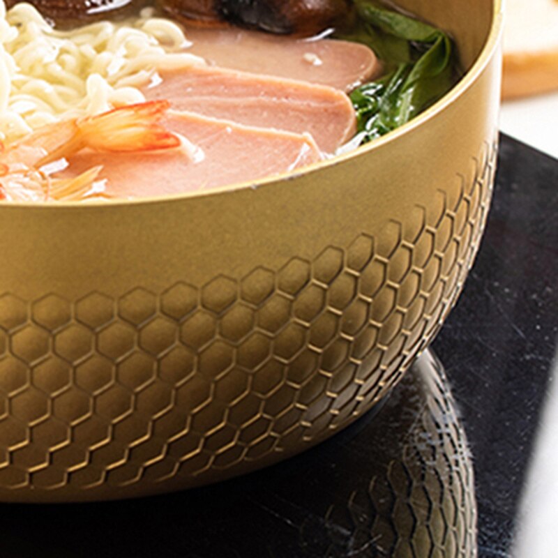 Marmite japonaise en or De luxe pour nouilles Ramen, couvercle en verre antiadhésif, ustensiles De cuisine OC50MG