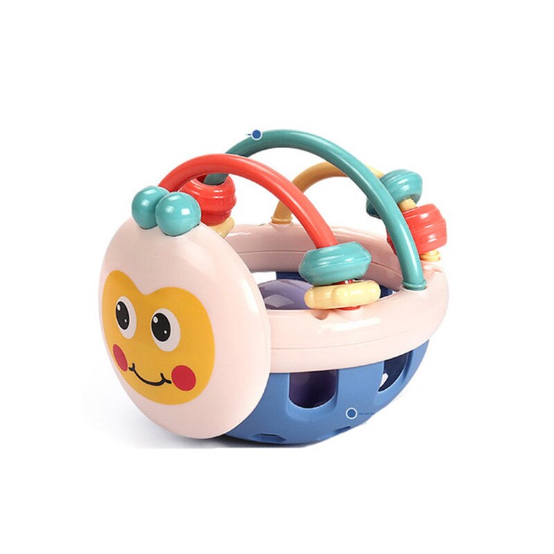 Baby Toys Grip Training Puzzle Hand Bell Rattle & Sensory Teether Toys Shaking Rattles Early Educational Toys 0-12 Months: 1