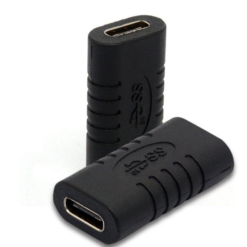 Usb C Adapter Vrouwelijke Aan Vrouwelijke Type C Adapter Rechte Tiny USB-C Adapter Usb 3.1 Type-C Connector Converter