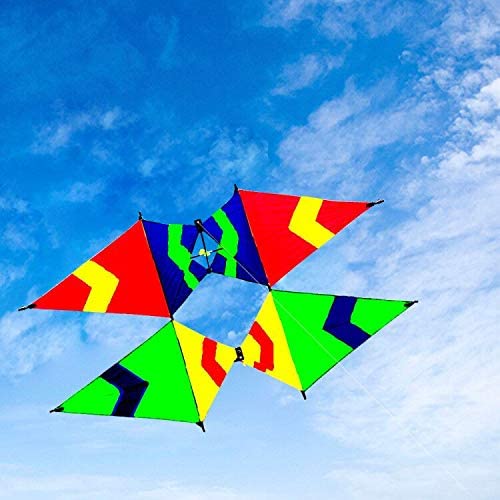 Power Box 3D Single Line Adult Kite Sports Beach With Handle and String Easy to Fly