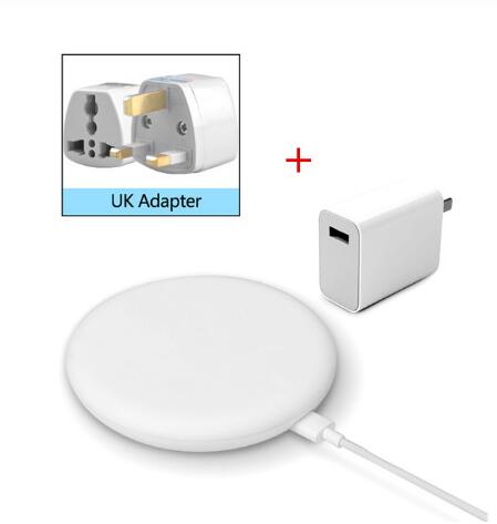 Chargeur sans fil d'origine Xiaomi 20W 27W Max 15V 27W prise appliquer à Xiaomi Mi9 MiX 2S Mix 3 Qi EPP10W pour iPhone XS XR XS MAX: add UK adapter
