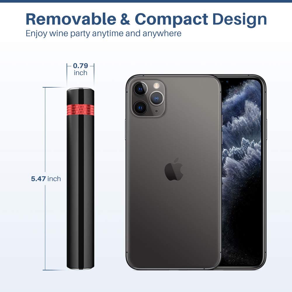 Lufttryk flaskeåbner sæt bærbar manuel proptrækker vin vakuumprop hælde folie skære kit køkken gadgets til hjemmebrug