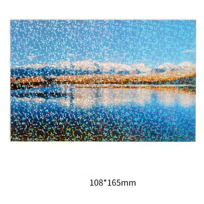 Plakband Terug Koud Lamineren Op Papier Plastic 50 Vellen 105X165Mm Diy Pakket Kleur Kaart Foto Lamineren film: liuxingyu