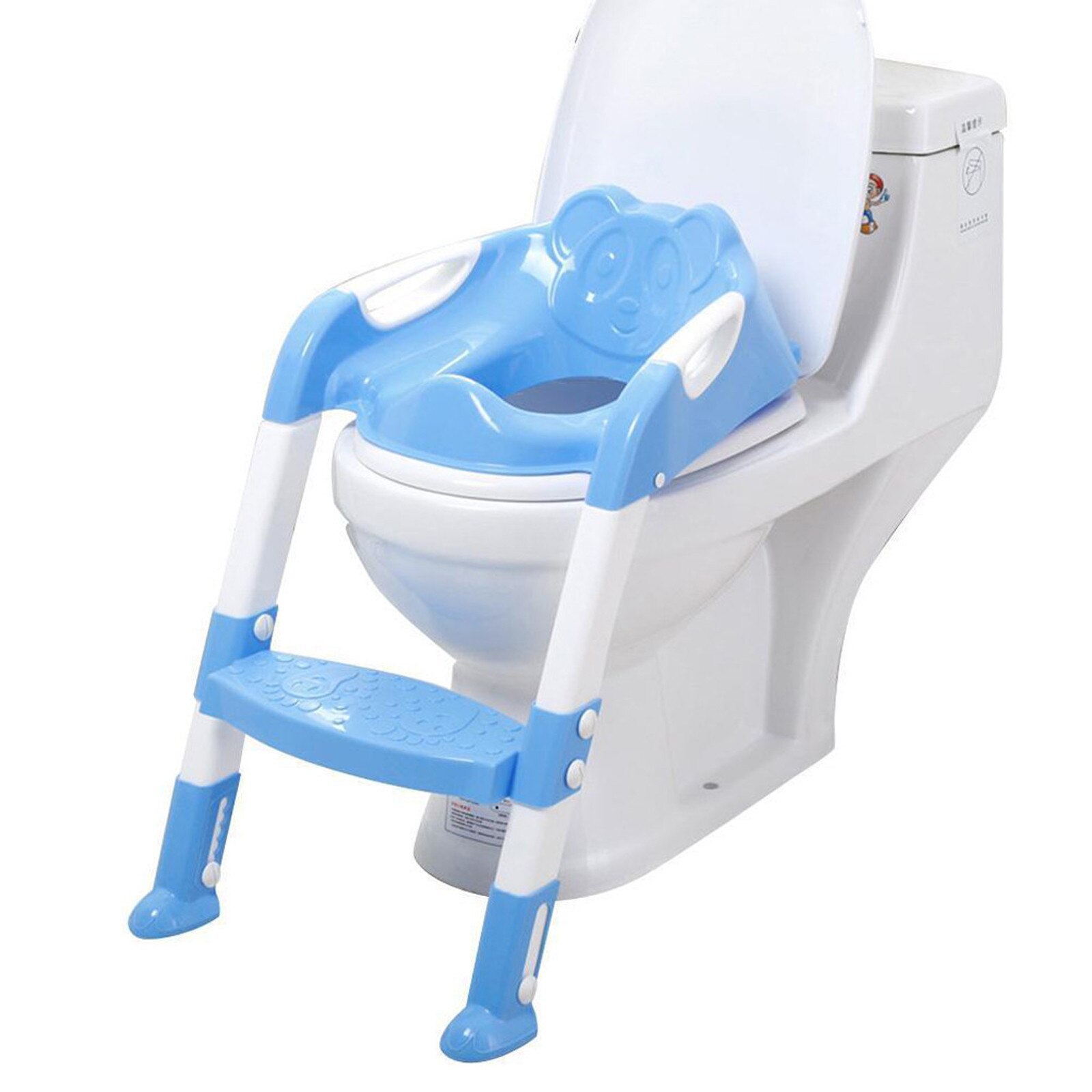 Baby Stepped Toilet Stools Baby Child Potty Toilet Trainer Seat Step Stool Ladder Adjustable Training Chair Auxiliary Toilets