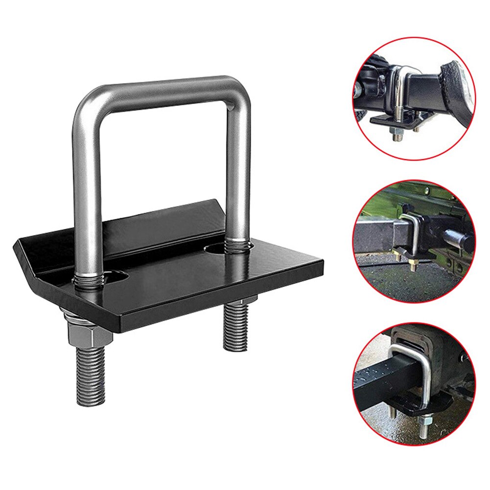 Universele Trailer Damper Stabilizer U-Dep Zware Stalen Anti-Rammelaar Hitch Tightener Veiligheid Lockdown Tow Klem Voor auto Rv Suv