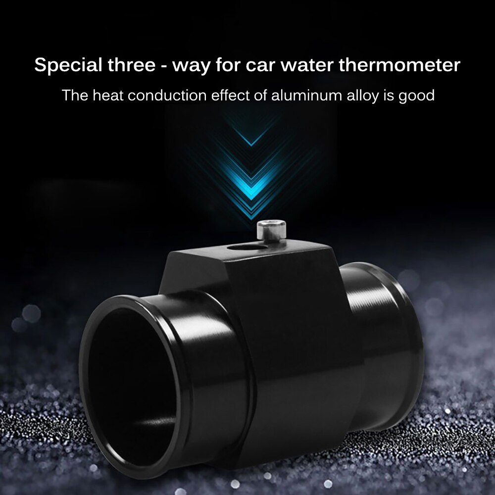 Durable Water Temp Gauge Radiator Temperature Aluminum Water Temp Joint Pipe Sensor 40mm 36mm 34mm 30mm 28mm Hose Adapter