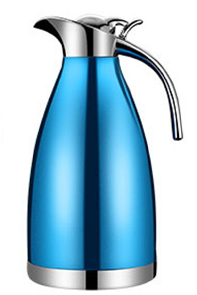 304 Stainless Steel keep warm cold kettle Thermos Pot double layer vacuum 2.0L coffee tea water container Insulated Flask: 9