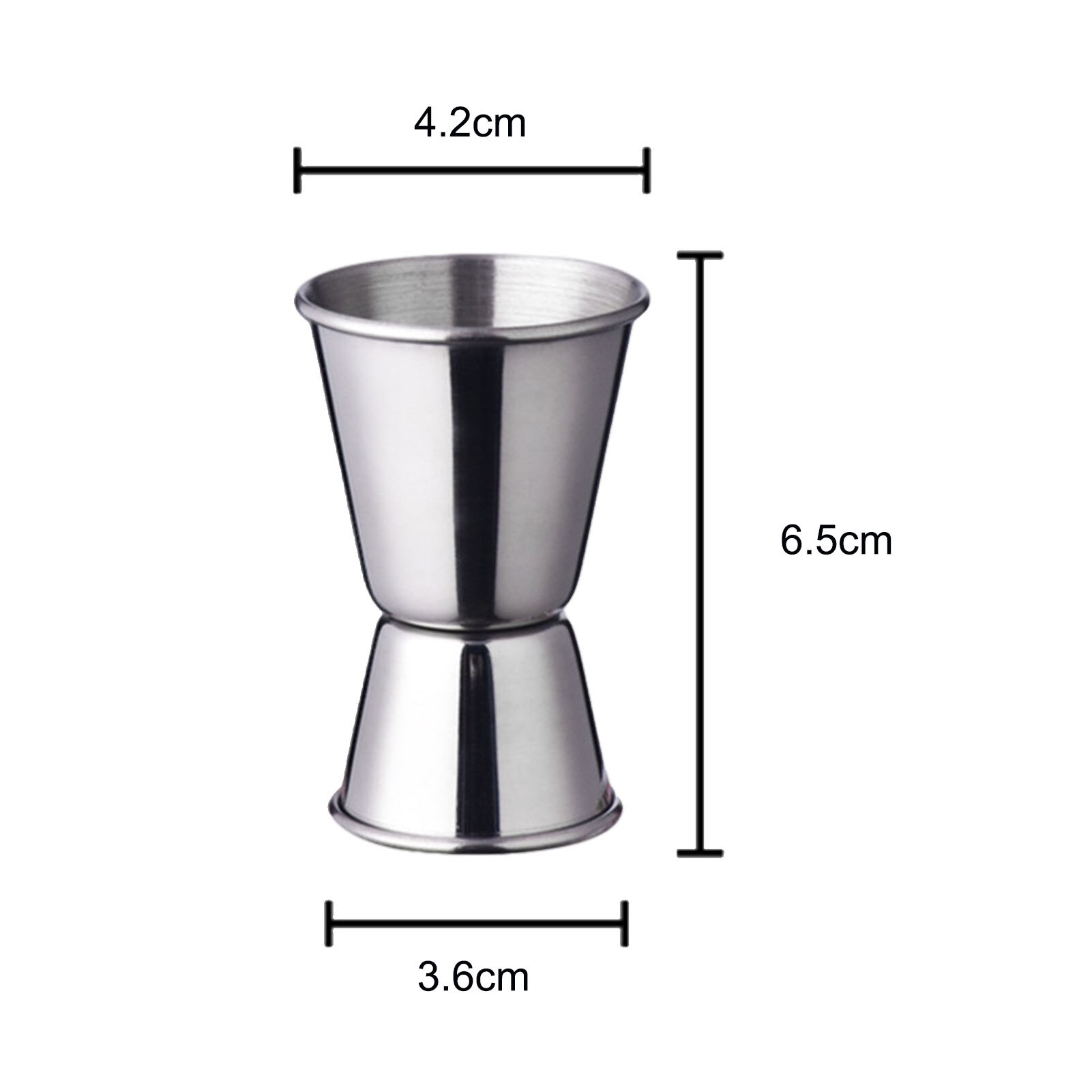 15/30ML Cocktail Measuring Cup Head Available Cocktail Measuring Cup Double-headed Bar Drinking Apparatus Bar Tools