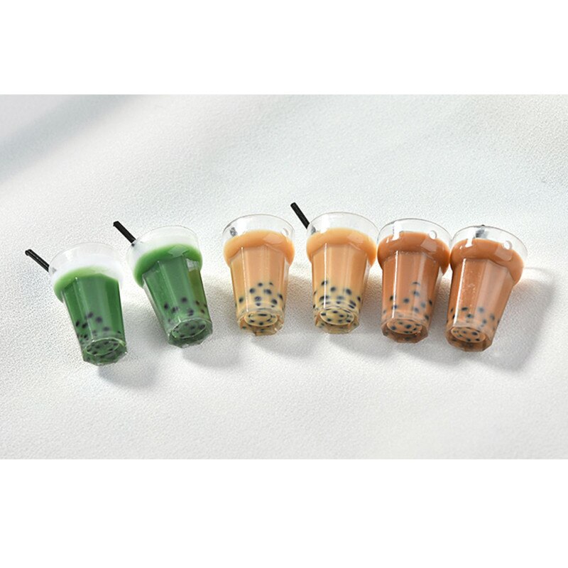 1/12 Dollhouse Miniature Food Mini Resin Fruit Bottle Simulation Drinks Model Toys Fruit Drink Play Dollhouse Dolls Accessories