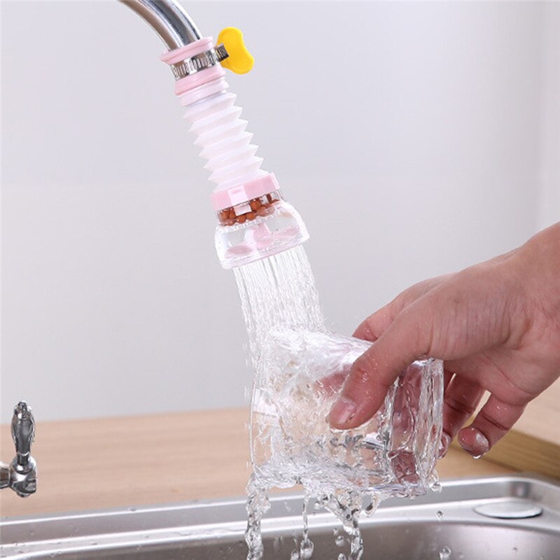 Faucet Filter Multifunctional Household Retractable Tap Water Filter Tool Kitchen Bathroom Faucet Accessories