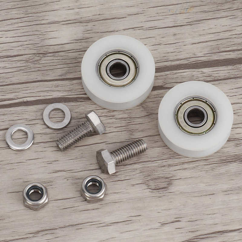 30mm Diameter Elite Greenhouse Door Wheels Replacement Kit Sliding Wardrobe Door Roller Slide Door Wheels