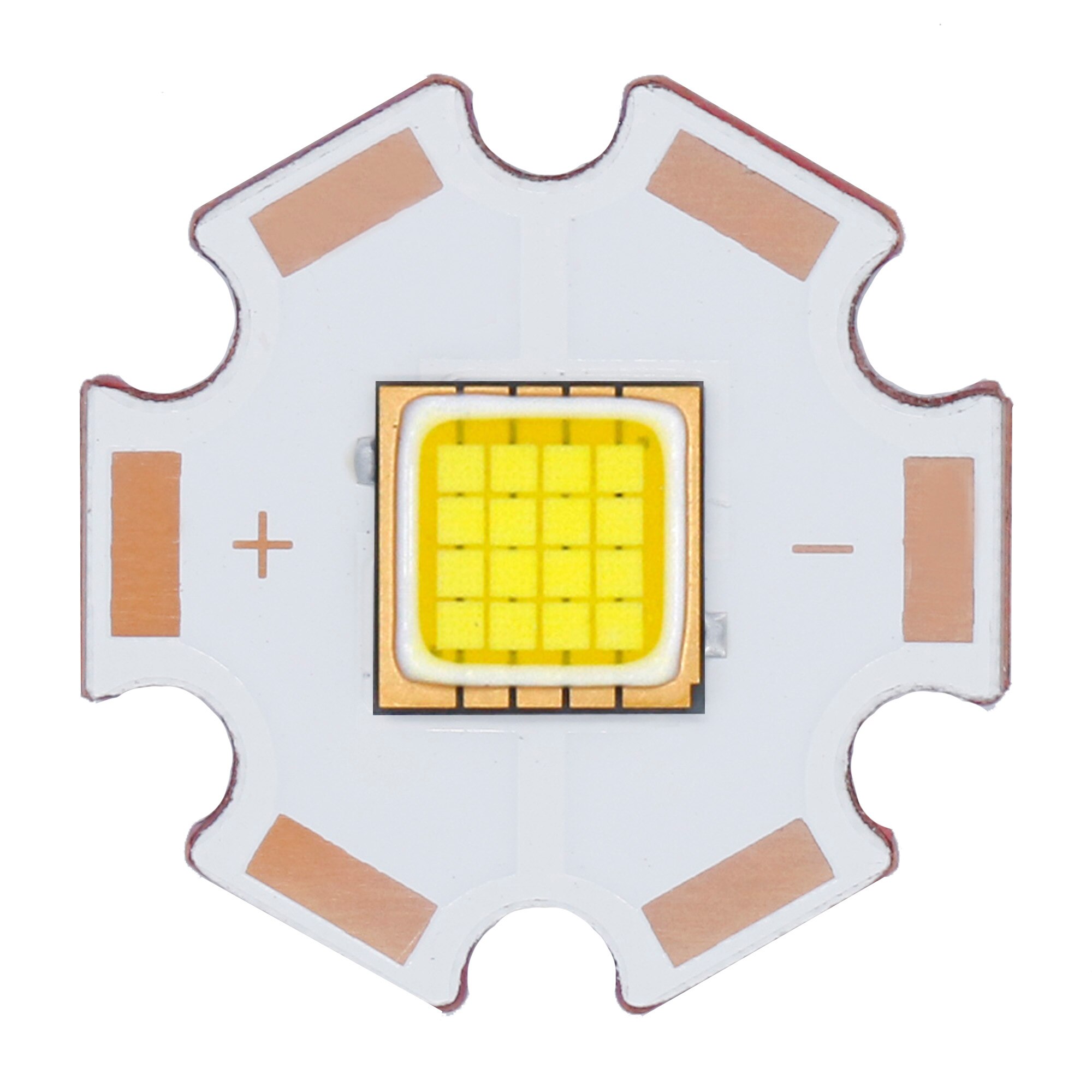 50W High Power LED Light Super bright DC12V-14V 6500K 4A LED Beads PCB 20MM copper for flashlight DIY