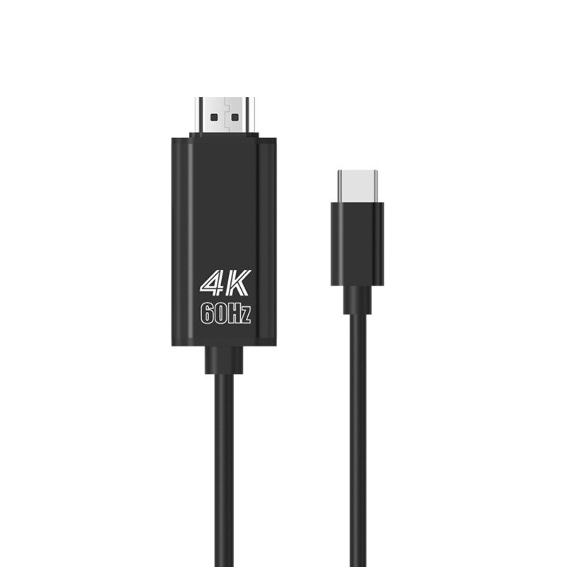 Kabel wyświetlacza type-c do HDMI 4K 60Hz S10 do telewizora z dużym ekranem MacBook do HD