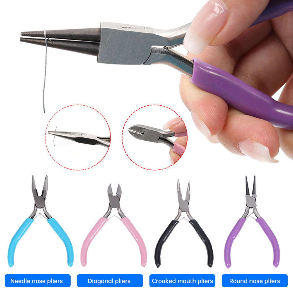 Schmuck herstellung Zangen Werkzeuge Ausrügestochen Ende Schneiden Draht zange Handwerkzeuge für DIY für Schmuck reparatur, Draht verpackung