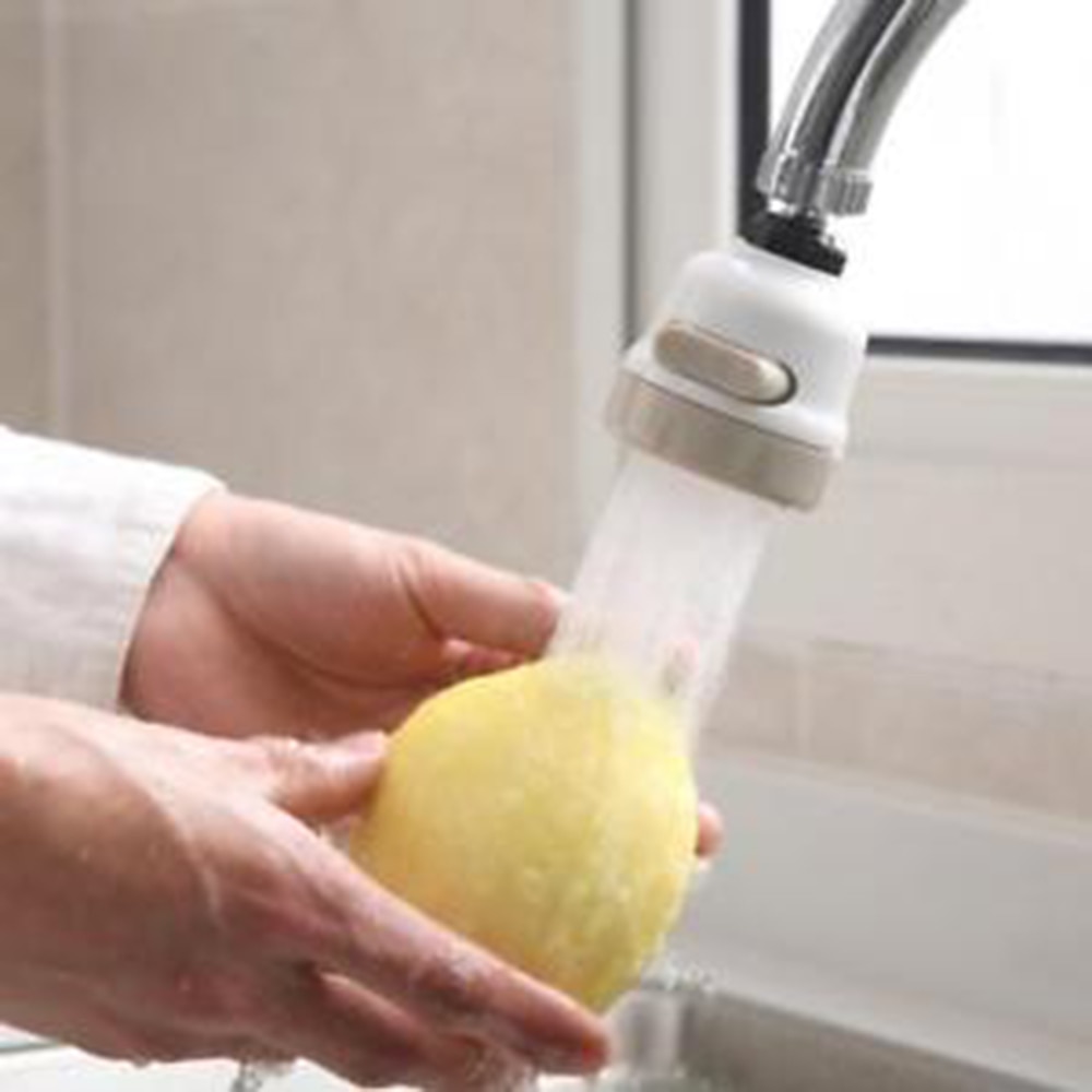 360 Degree Moveable Kitchen Tap Head Universal Rotatable Faucet Water Saving Filter Sprayer Tab Head fast sent