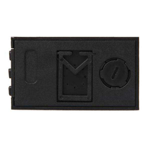 LED Digital Alarm Clock Battery Operated Small for Bedroom/Wall/Travel