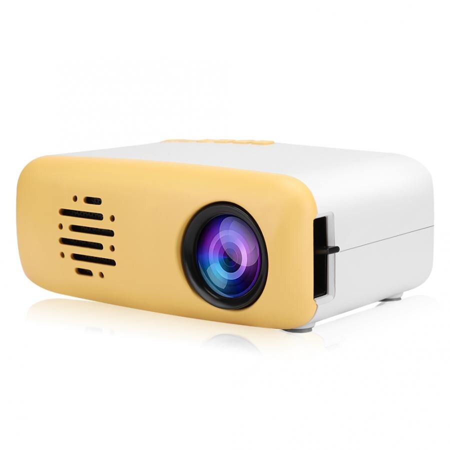 Mini Cute LED HD 1080P Projector Support Smartphone PC Laptop TV Box USB Flash Drive 100-240V Mini Projector