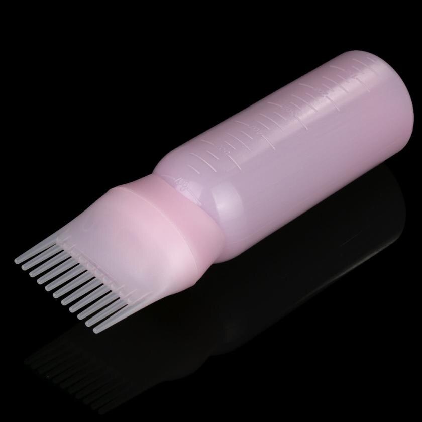 ¡Producto en oferta! botella de tinte de pelo, cepillo aplicador, dispensación de coloración del cabello en salón, teñido Y606