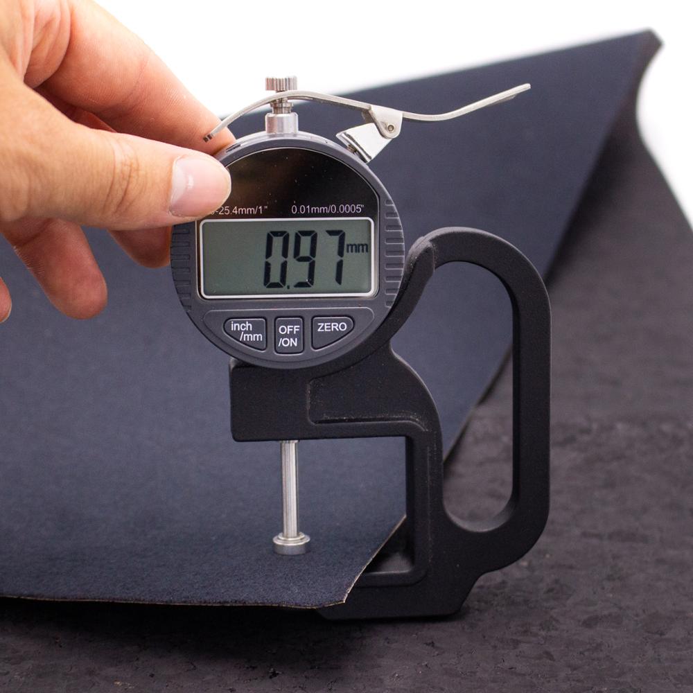 Black cork textile sheet Portuguese cork fabric Agglomerate black COF-351