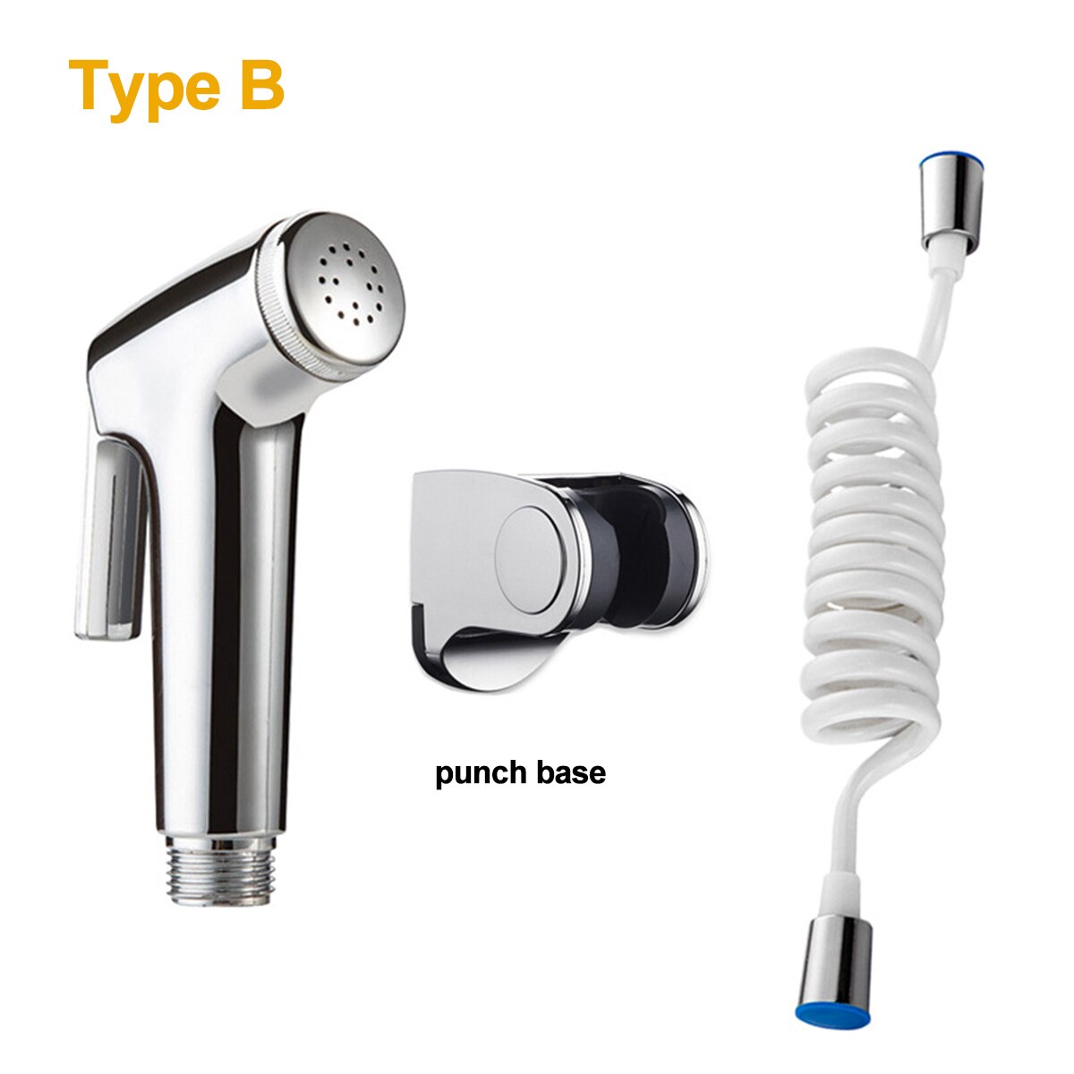 Draagbare Badkamer Wc Bidet Tap Handdouche Bidet Spuit Guns Toiletbril Bidet Thuis Spray: Type C