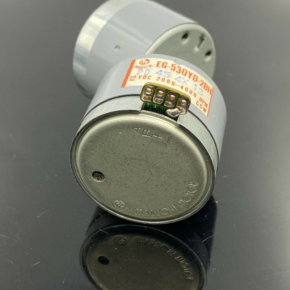 Mabuchi fx -530yd-9bh/  fx -530yd-2b motor ccw capstan båndoptager lydspindel motor  dc 9v/ 12v 2000 rpm~ 4000 rpm
