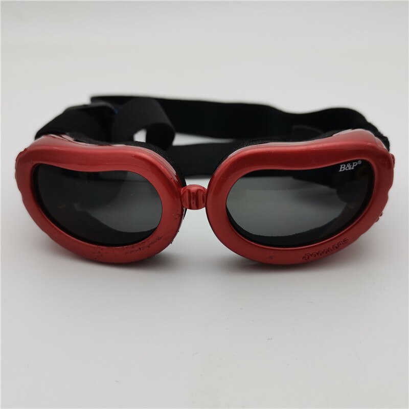 Gafas impermeables para perros pequeños y medianos, protección UV, gafas de sol: Red