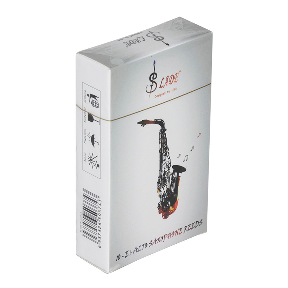 Hoogwaardige Altsaxofoon Rieten Sterkte 2.5, 10 stks/doos Houtblazers Saxofoon Onderdelen