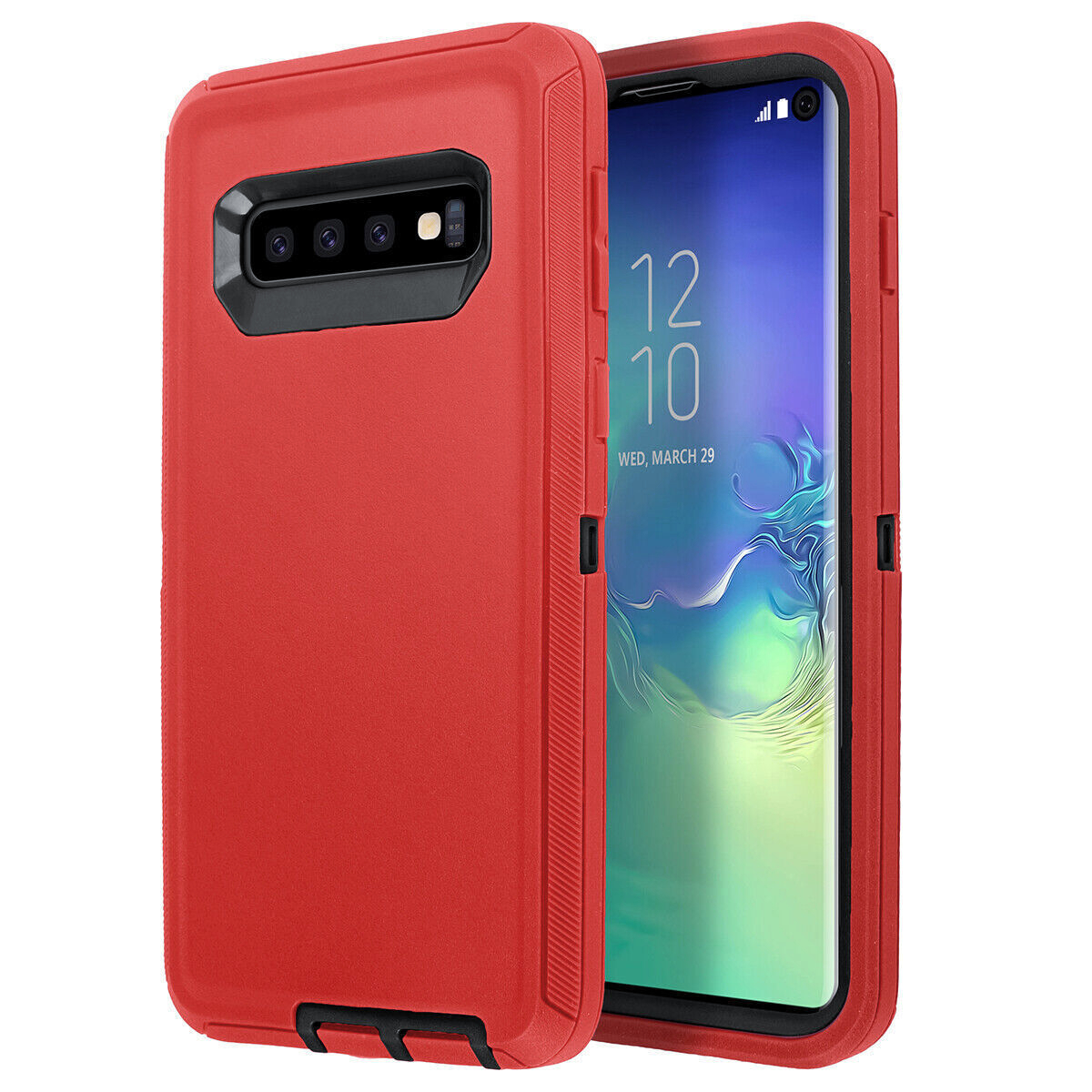 Custodia protettiva antiurto rinforzata per galaxy  s10 s10e s10+  plus: Per la galassia  s10e / Oro