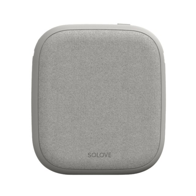 SOLOVE 10000 mAh QI Wireless Dual USB Power Bank Quick Charge for Huawei Samsung iPhone X XR XS MAX 8 Plus: Khaki
