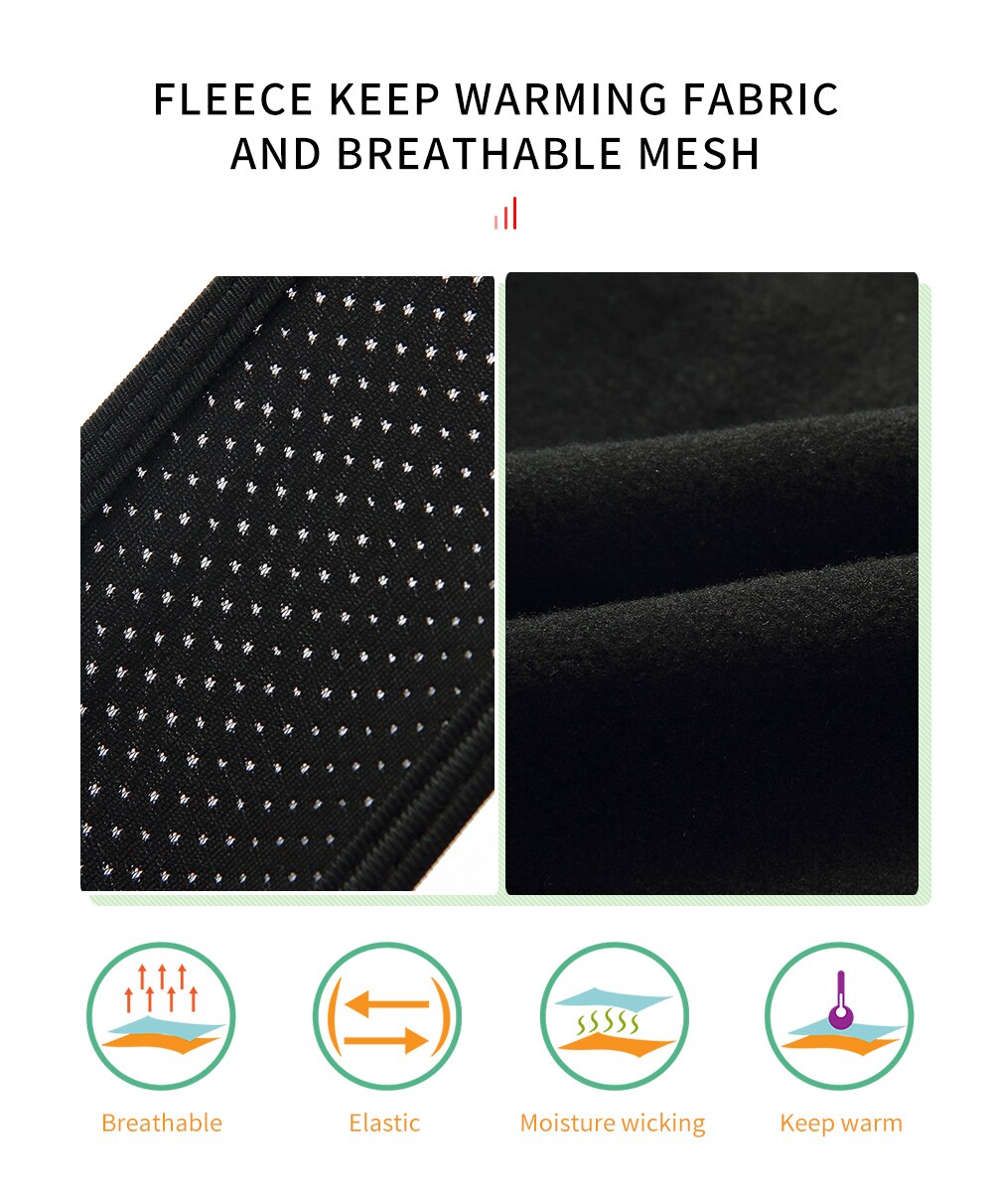 WOSAWE męnarty zimowy polarny strój rowerowy spodnie wioślarz górski wyścielane żelem rajstopy MTB wioślarz długie spodnie wiatroszczelny strój rowerowy spodnie