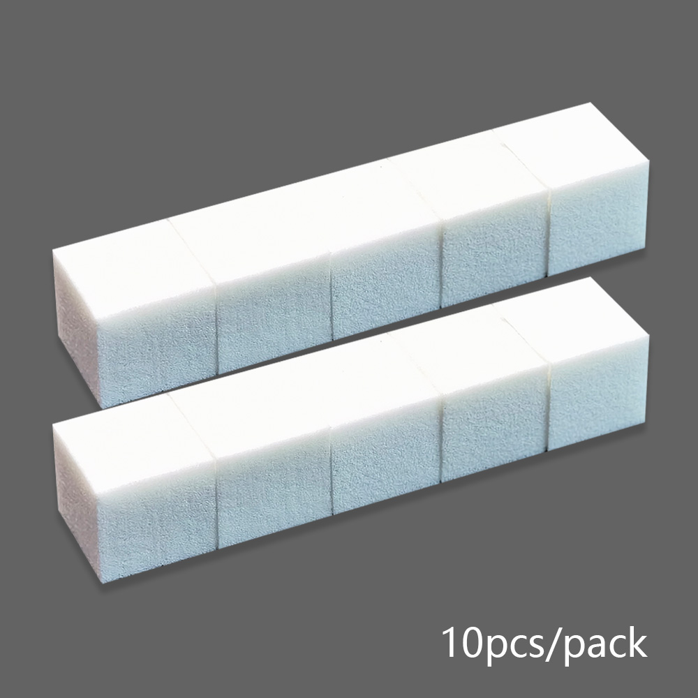 Esponjas para uñas ombré, esponjas suaves para decoración de uñas con bolígrafo de agarre, cepillo para uñas ombré, herramientas profesionales para uñas, suministros de accesorios: Marfíl