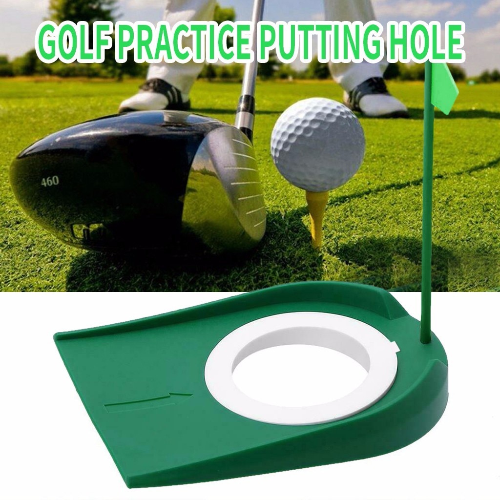 Golf Training Indoor Outdoor Golf Putting Cup With Hole Flag Training Toy Putter Practice Aid Golf Practice Net Accessories 골프
