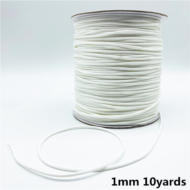 0.5mm/0.8mm/1mm/1.5mm/2mm cordon de coton ciré corde fil ciré cordon sangle collier corde pour la fabrication de bijoux: PEACOCK BLUE