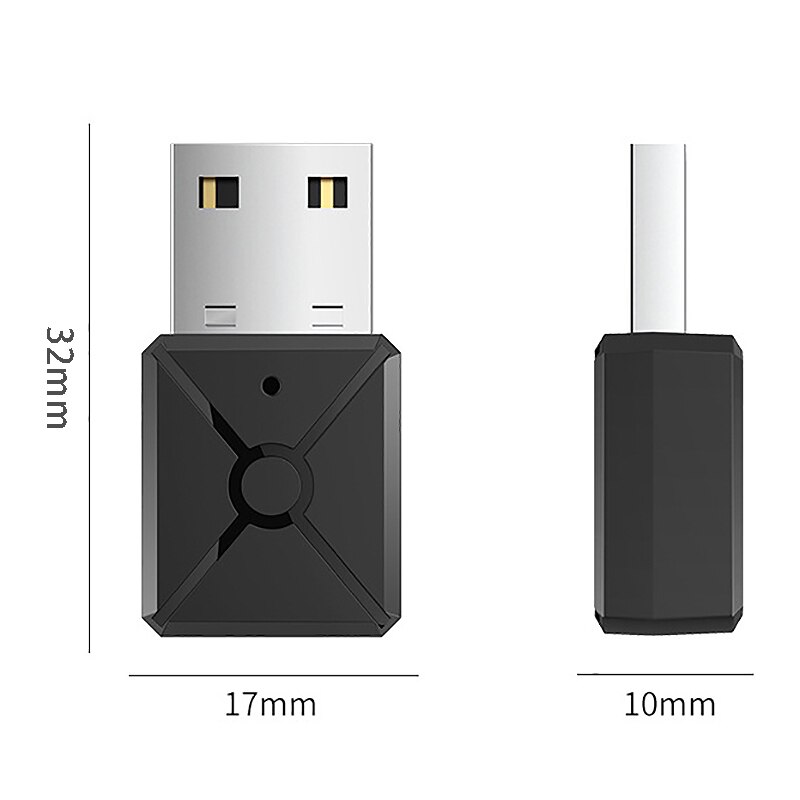 A30 trådløse usb bluetooth adapter 5.0 dongle musik eller modtager sender til pc computer usb bluetooth adapter
