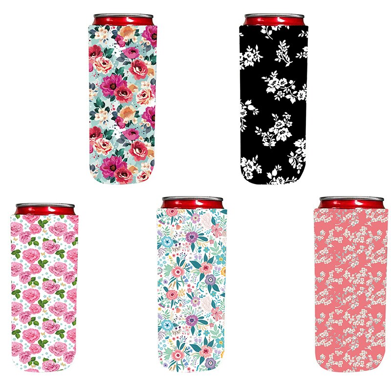 Party Girl – refroidisseur de canette Kim Slim, en néoprène isolé, pour les canettes grandes et minces de 12oz comme une griffe blanche, vraiment: F